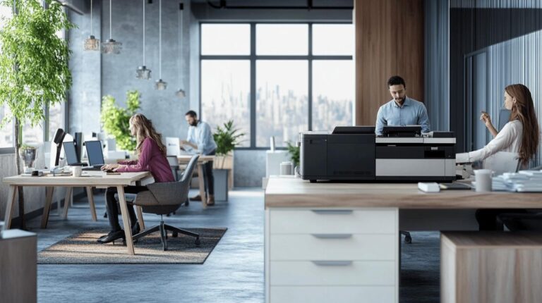 Le Photocopieur KYOCERA M5526CDW Allocopieur : La solution d’impression tout-en-un pour les PME