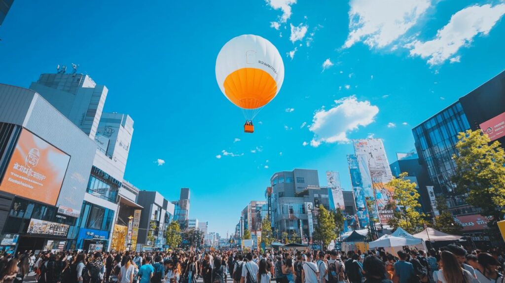 Comment booster votre visibilité événementielle avec des ballons publicitaires géants