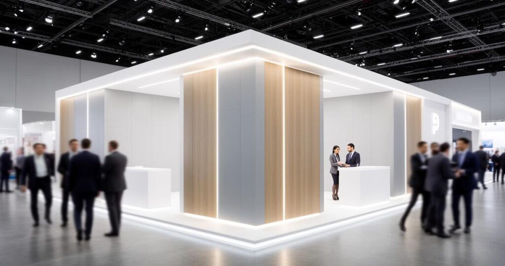 Boostez votre visibilité avec des stands modulaires personnalisés pour salons professionnels