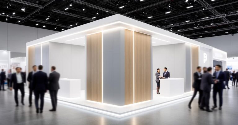 Boostez votre visibilité avec des stands modulaires personnalisés pour salons professionnels